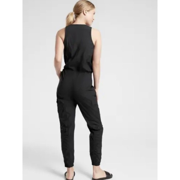 Athleta Black Jumpsuit - Picture 3 of 14